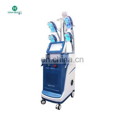 Handle Cryolipolysis Machine Vacuum Cavitation Body Slimming Machine For Spa