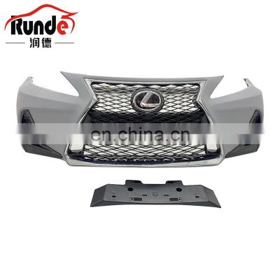 Runde Car Modification ABS Material Old Lexus Upgrade New 2017 IS Style Body Kit For 2006-2012 Lexus IS250C 300C Front Bumper