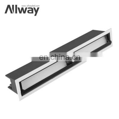 CE RoHS Certified Long Lifespan Strobe Free Anti Glare Shopping Mall 20W Led Linear Down Light