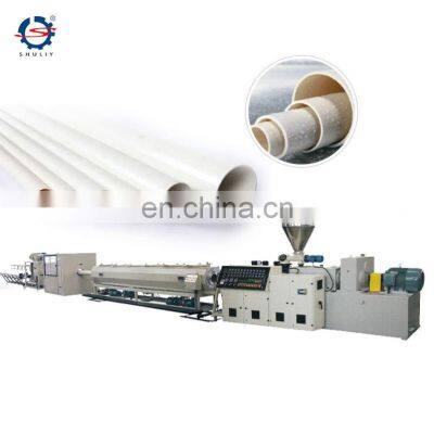 Twin Screw Pe Pp Ppr Pvc Plastic Water Pipe Production Line Pe Pipe Manufacturing Machine photo-5