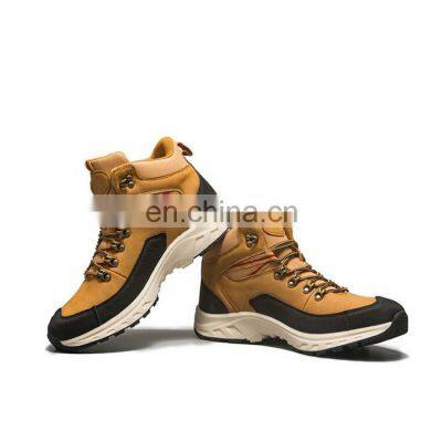 Outdoor New Faux Leather Upper Outdoor Waterproof Trekking Shoes photo-2
