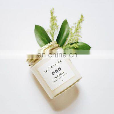 ENO factory customize candle with fragrance private label soy wax scented candles