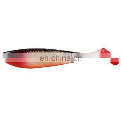 JOHNCOO Soft Plastic Bait Manufacturers Big Soft Bait T Tail Lure Vivid Colorful Fishing Bait photo-5