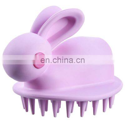 Rabbit Shape Baby Shampoo Massage Brush Scalp Massager Shampoo Comb