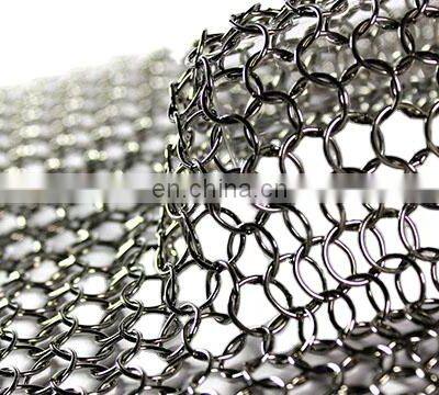 Factory Stainless Steel Metal Ring Mesh for Decorative Curtain photo-3