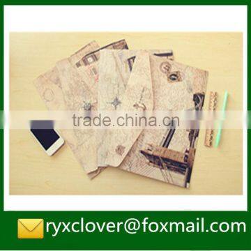 Button envelope plastic custom printing document bag