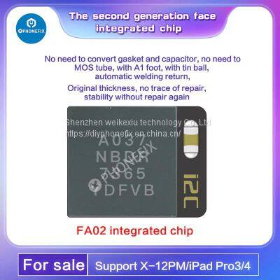 I2C FA02 Face Integrated Chip Dot Matrix IC For iPhone X-12 Pro Max