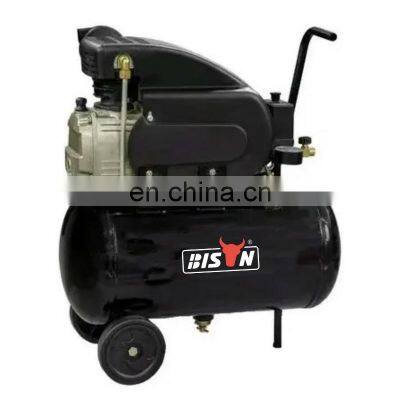 Bison China Cheap 110V 220V 240V 2.5 Hp 24L Piston Direct Drive Air Compressor Machine Price photo-2