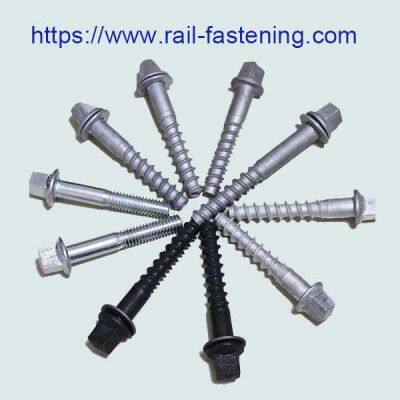 Square Head Sleeper Screw Spike of Raiway Track photo-5