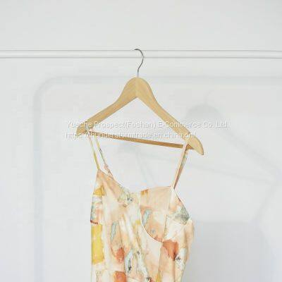 Natural Wholesale Wooden Hangers Clothes Hanger for Suit photo-3