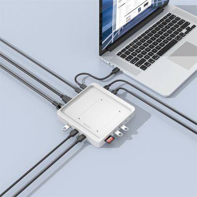 17 in 1 USB3.1 Docking Station Customized for MacOS Monterey IMac (24-inch, M1, 2021) photo-3