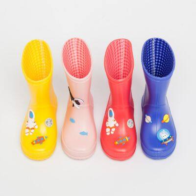 Sell Like Hot Cakes Kid Rain Boots, Cartoon Rain Boot, Colored Children Rain Shoe, Child Waterproof Shoes, Kid Waterproof Boot, Cheap Child Boot