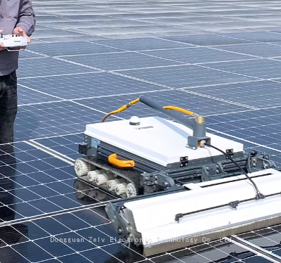 New solar panel cleaning robot Solar cleaning robot Cleaning solar panels solar EPC solar Farm