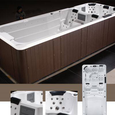 Outdoor Hot Tub Swim Spa Outdoor Swimming Spa Tub With Gecko System photo-2