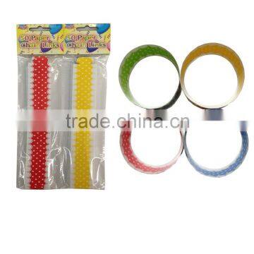 2016 best selling paper chain link/party decoration/