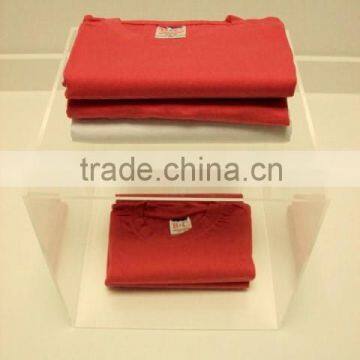 Acrylic T-shirt Display Box Perspex Clothes Display Acrylic Jersey Display Case                        
                                                Quality Choice