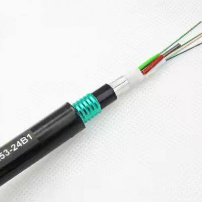 Stranded Loose Tube Armored Cable Duct 36 Core GYTA53 Single Mode Fiber Optic Cable OS2 G652D Outdoor Cable photo-2
