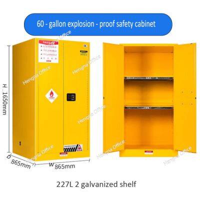 60Gal/227L Laboratory Acid  Chemicals Safety Storage  Cabinet  Manufacturers You Can Trust