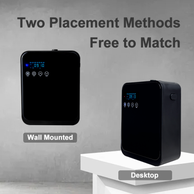 Modern Minimalist Style Wall Mounted Scent Machine Smart Timing Two Fluid Essential Oil Atomization Diffuser photo-3