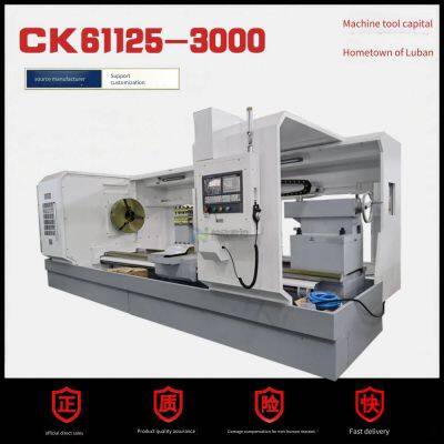 cnc lathe ck61125x3000 cnc horizontal lathe with japanese lead screws and 755 widened guide rails