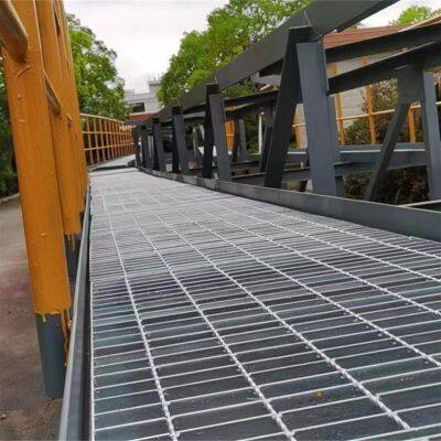 Hot Dipped Galvanized Steel Grating for Oil Refinery Walkways and Platforms