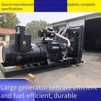 weifang yuchai cummins and shangchai diesel generator sets with high power of 30 - 800kw, all - copper brushless three - phase 380v, high - power silent and self - starting generator sets from original manufacturers