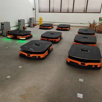 AGV Pallet Temporary Storage Rack for Production Line and Warehouse Logistics Buffer