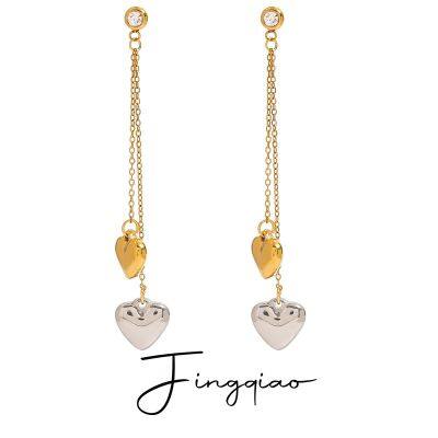Non-Tarnish 18K Gold Plated Earrings - High-Quality Stainless Steel Fashion Jewelry photo-2