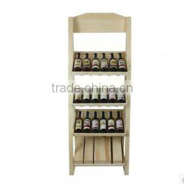 2016 Wooden Wine Rack, Wine Display Shelf, Wholesale Wine Rack Wood photo-2