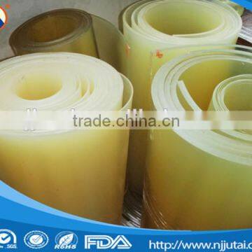 1-20mm Thick Clear Yellow Hardness Shore A80-95 PU Sheet photo-3