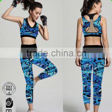 custom new design sexy women's yoga fitness wear /women yoga wear /yoga set