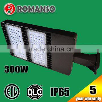 Factory High Power 300W LED Shoebox Area Light with DLC ETL Listed