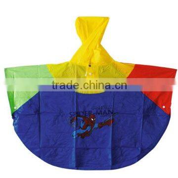 Cartoon Custom Printed Kids Raincoat Ponchos photo-4