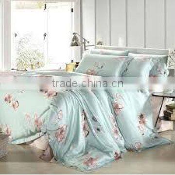 White/dyed/printed tencel cotton fabric for bedding sheet sets