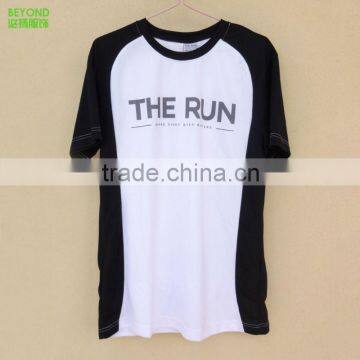 Custom print O-neck mesh sports shirt OEM