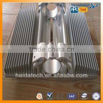 European standard jiangyin aluminum heat sink profile/Aluminum radiator shell manufacutrer