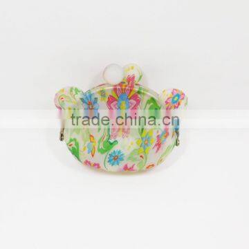 Cute Fashionable Design Silicone Wallet Coin Purse
