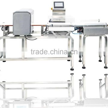 food package conveyor checkweigher