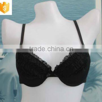 Black sexy mesh lady bra,women bra