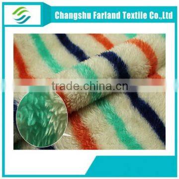 Shu Velveteen Stripe Patterned Fleece for Kigurumi/pet Costume Pajamas photo-2