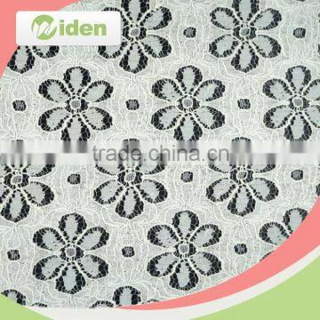 2016 New Items White Color Net Lace Organic Lace Fabric Supplier's Choice