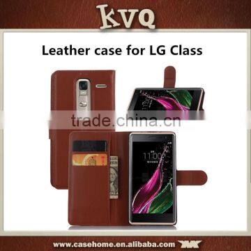 2016 New Wallet Flip Leather Case Cover Skins For LG Class