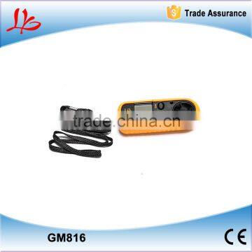 Pocket LCD Digital Anemometer Air Wind Speed Thermometer GM816