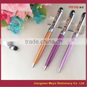 2015 Warehouse Copper Crystal Ballpoint Pen, Capacitive Touch crystal pen