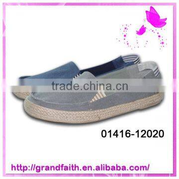 2014 Latest gift made in China formal canvas shoe