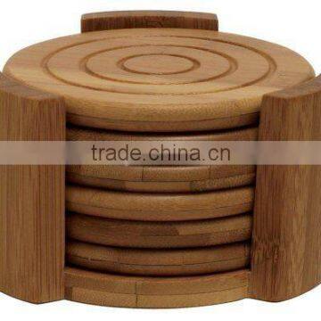 High quality wooden coaster bamboo roller coaster for home use