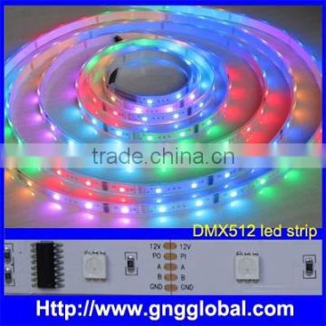 ws2801/ws2812b ws2821 /tm1812 /lpd6803 / flexible DMX rgb led digital strip addressable pixel waterproof strip