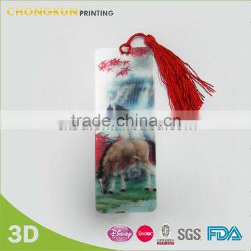 Custom 3d Fancy Bookmark for Gift and Promot