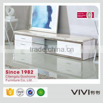 2016 latest design marble tv stand for lcd