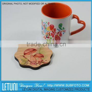 Custom Cup Wooden Coaster